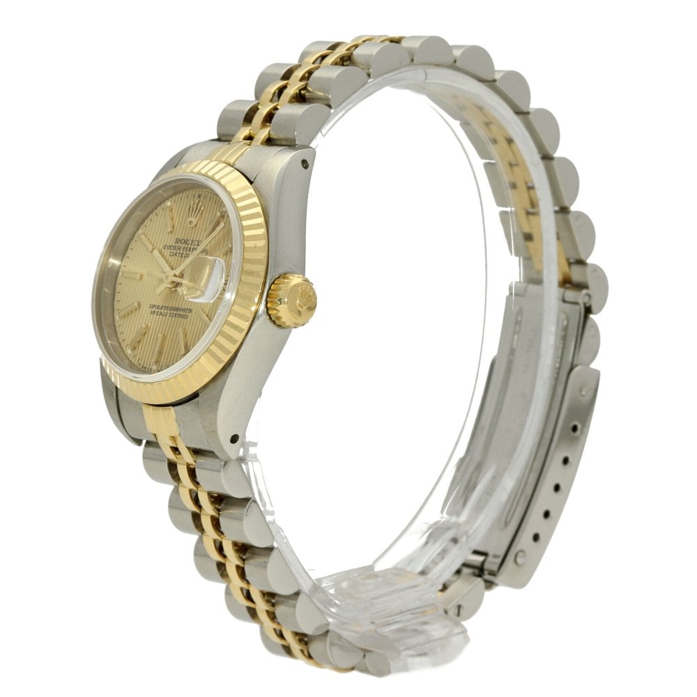 Datejust 69173 - Ladies Watch - Champagne Striped Dial - 1986