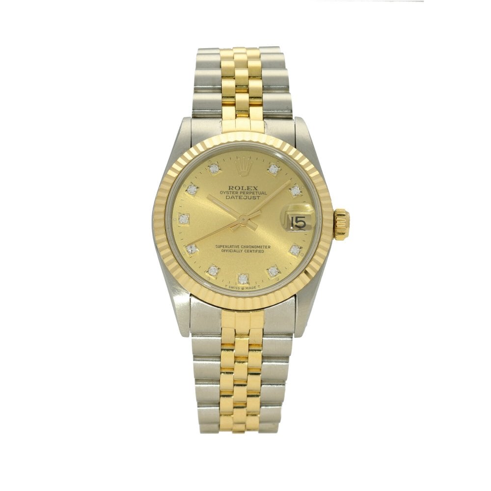 Datejust 68273 - Midsize Watch - Diamond Dial - 1990