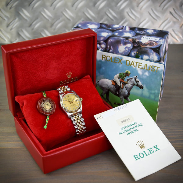 Datejust 68273 - Midsize Watch - Diamond Dial - 1990