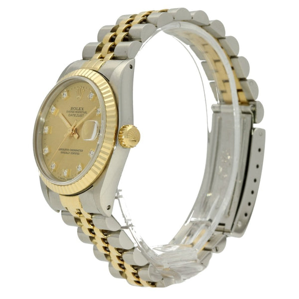 Datejust 68273 - Midsize Watch - Diamond Dial - 1990