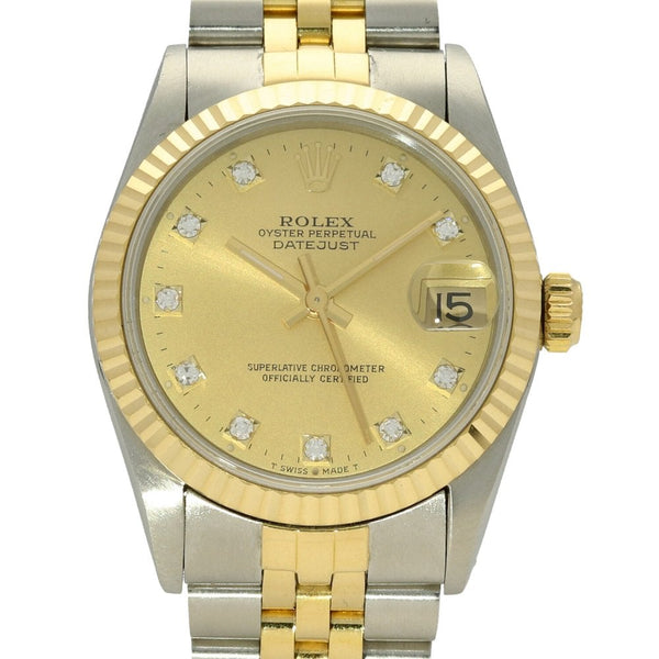 Datejust 68273 - Midsize Watch - Diamond Dial - 1990