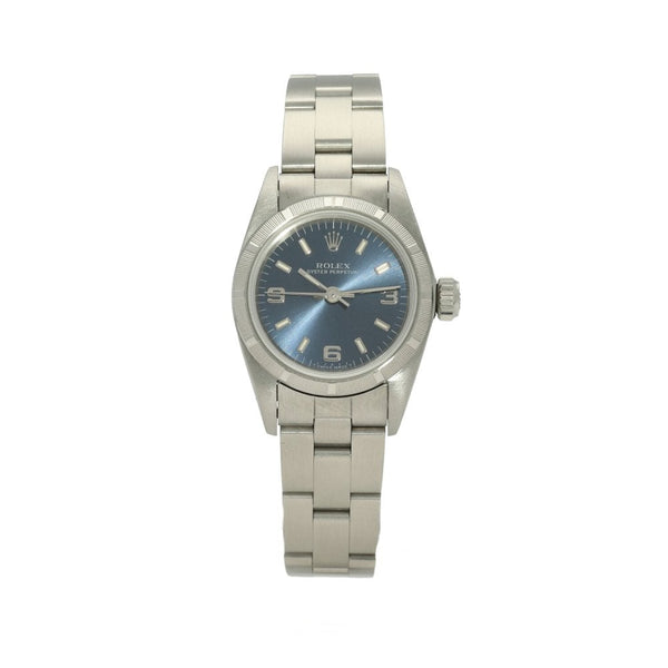 Oyster Perpetual 67230 - Ladies Watch - Blue Dial - 1996