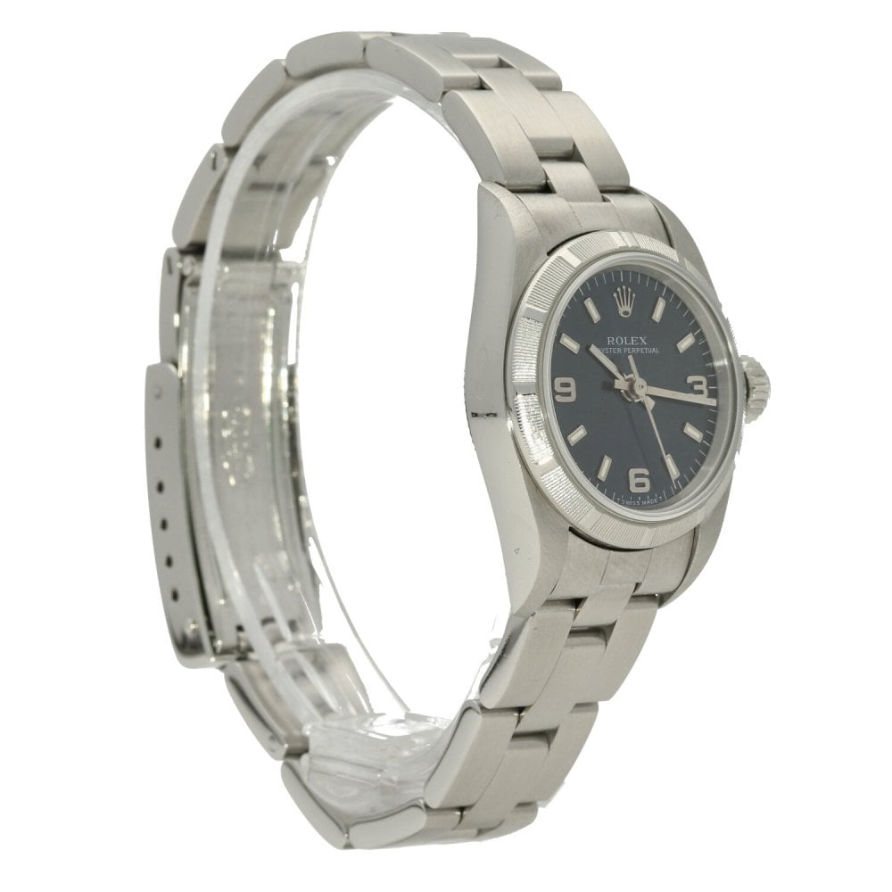 Oyster Perpetual 67230 - Ladies Watch - Blue Dial - 1996