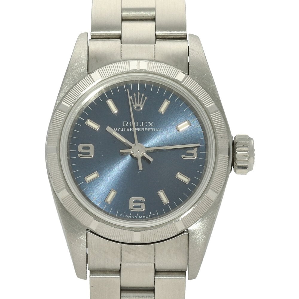Oyster Perpetual 67230 - Ladies Watch - Blue Dial - 1996