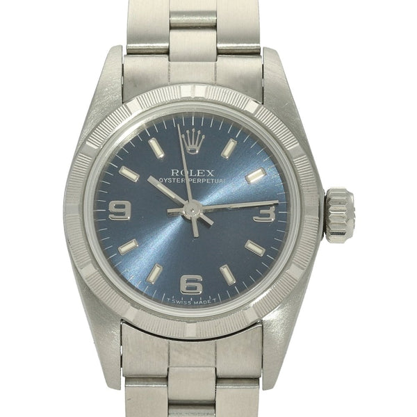 Oyster Perpetual 67230 - Ladies Watch - Blue Dial - 1996