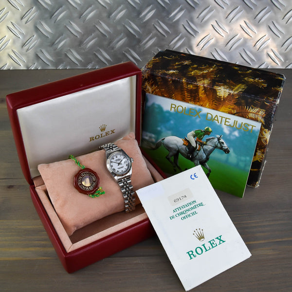 Datejust 69174 - Ladies Watch - White Dial - 1996
