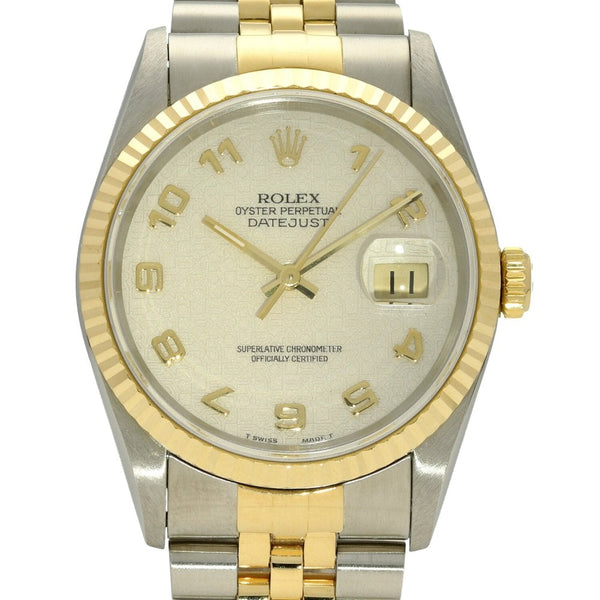 Datejust 16233 - Gents Watch - Cream Jubilee Dial - 1994