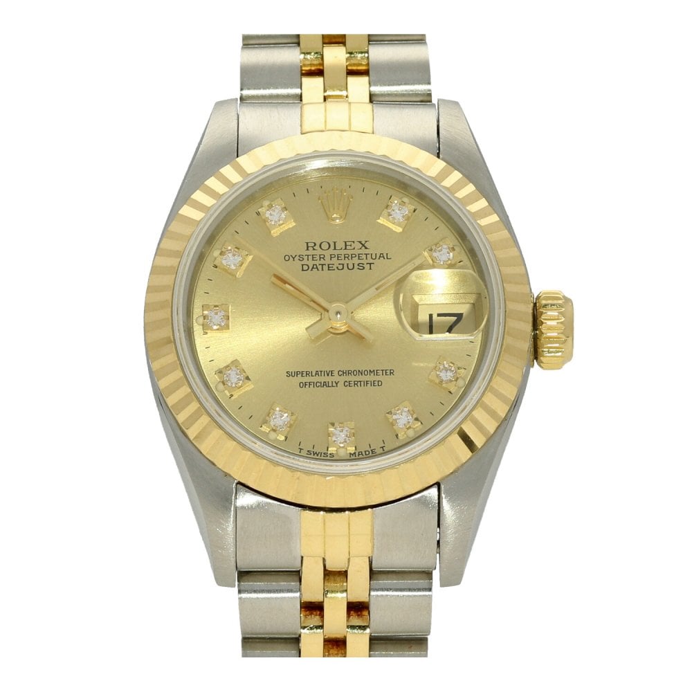 Datejust 69173 - Ladies Watch - Diamond Dial - 1990