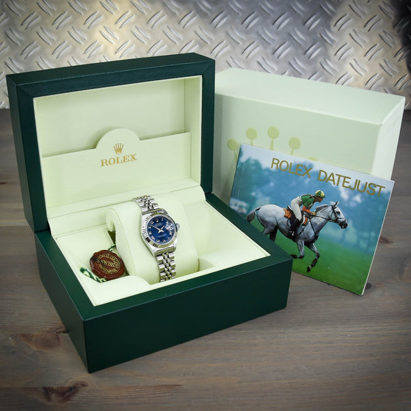 Datejust 69174 - Ladies Watch - Blue Dial - 1998