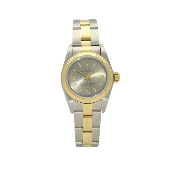 Oyster Perpetual 67193 - Ladies Watch - Silver Dial - 1995