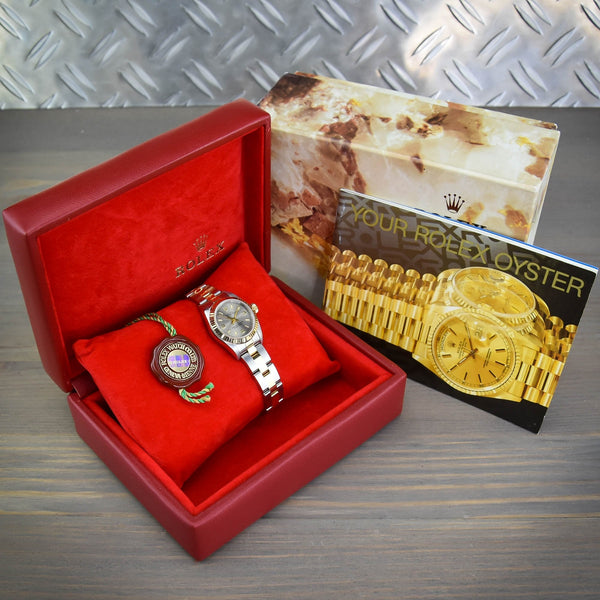 Oyster Perpetual 67193 - Ladies Watch - Silver Dial - 1995
