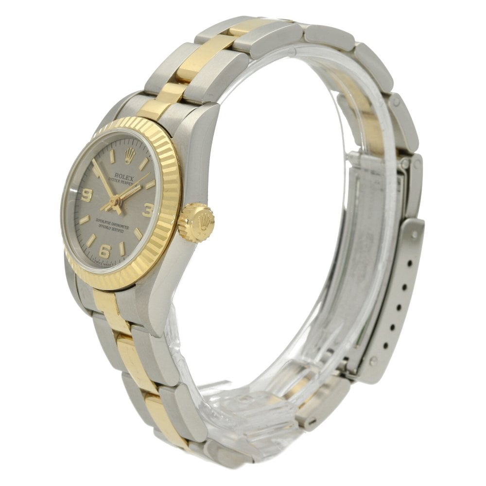 Oyster Perpetual 67193 - Ladies Watch - Silver Dial - 1995