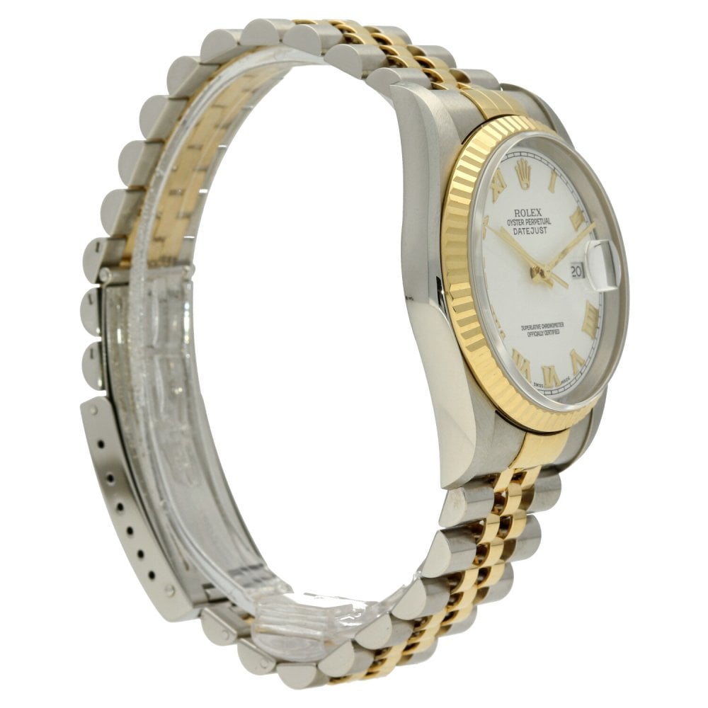 Datejust 16233 - Gents Watch - White Dial - 2004
