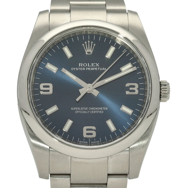 Oyster Perpetul -114200- Gents Watch- Blue Dial - 2013