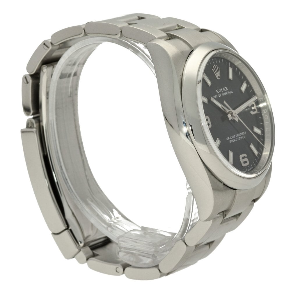 Oyster Perpetul -114200- Gents Watch- Blue Dial - 2013