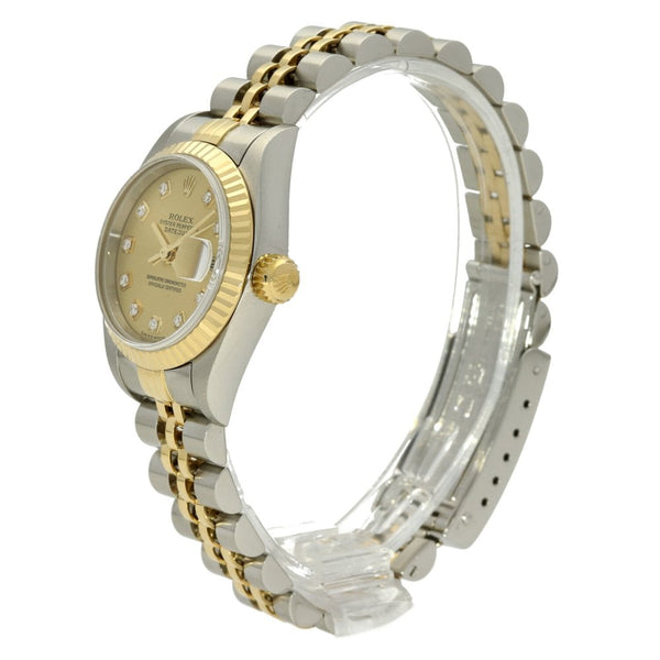 Datejust 79173 - Champagne Diamond Dial - 2002