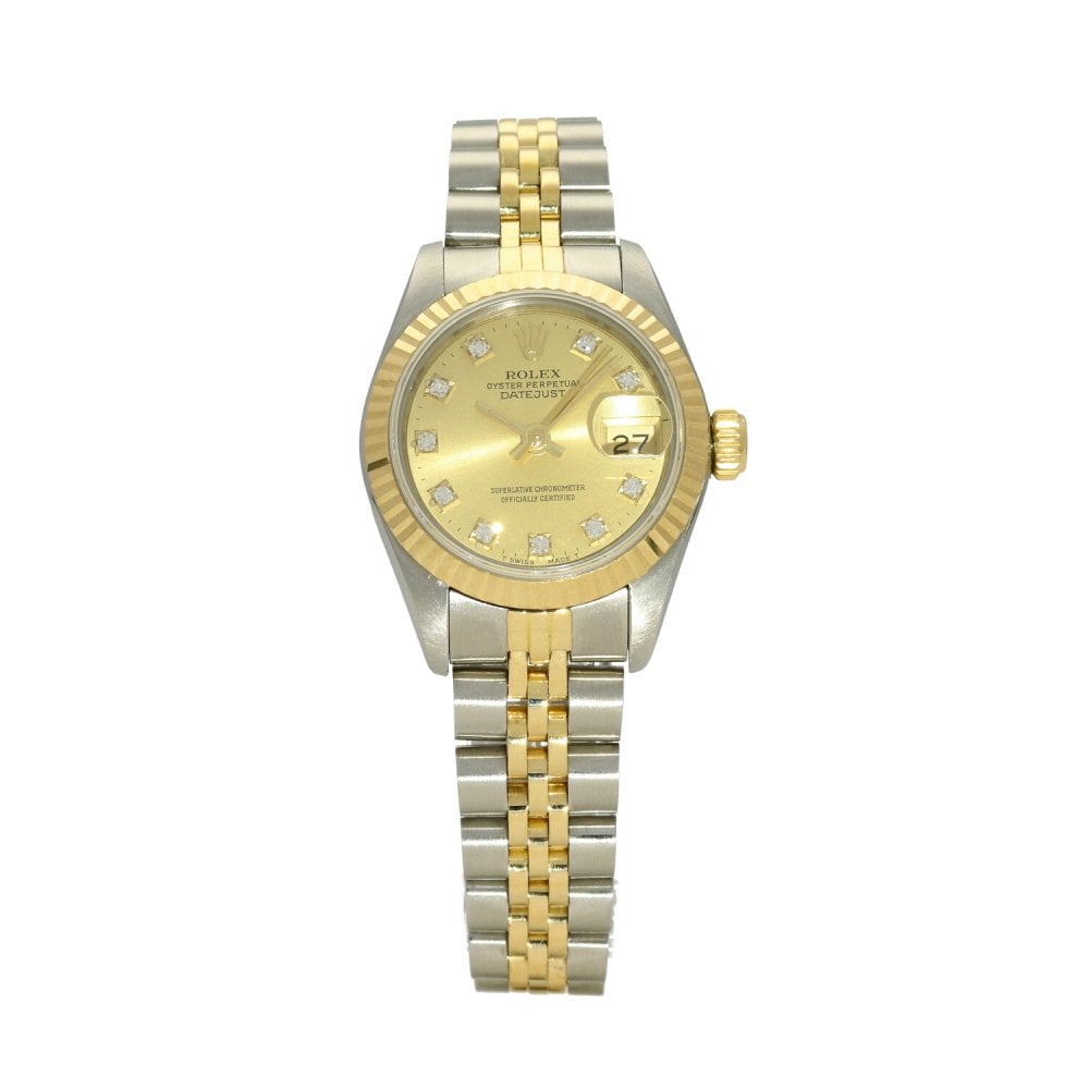 Datejust 69173 - Champagne Diamond Dial - 1986