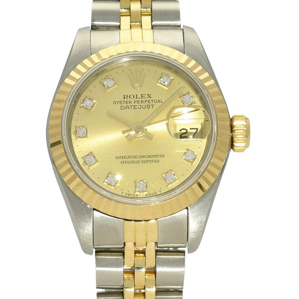 Datejust 69173 - Champagne Diamond Dial - 1986