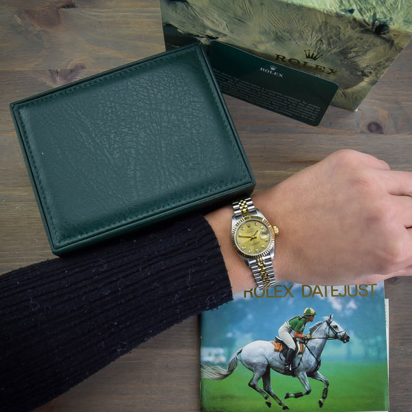 Datejust 69173 - Champagne Diamond Dial - 1986