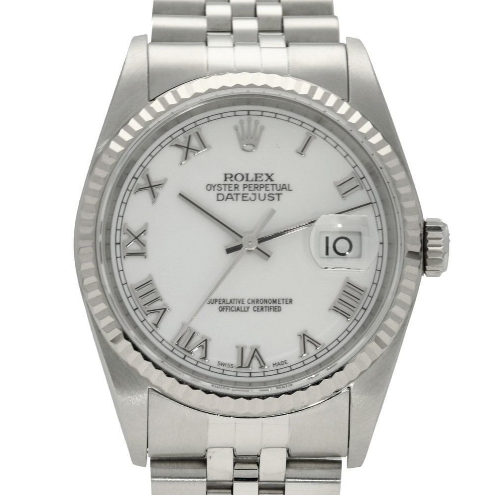 Datejust 16234 - White Roman Dial - 2000