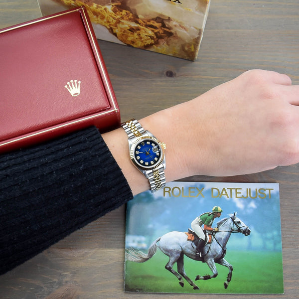 Datejust 69173 - Ladies Watch - Diamond Dial - 1996