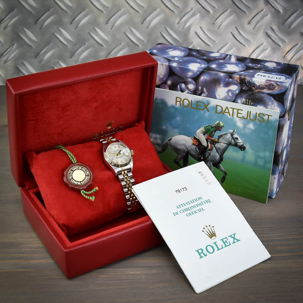 Datejust 79173 - Silver Diamond Dial - 2002