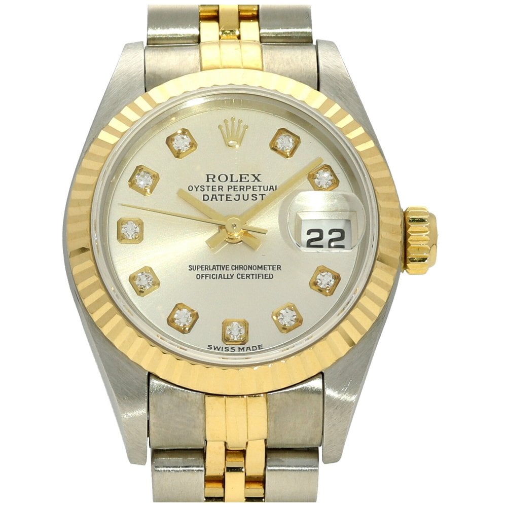 Datejust 79173 - Silver Diamond Dial - 2002