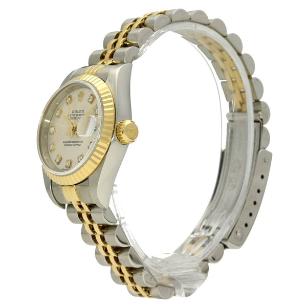 Datejust 79173 - Silver Diamond Dial - 2002