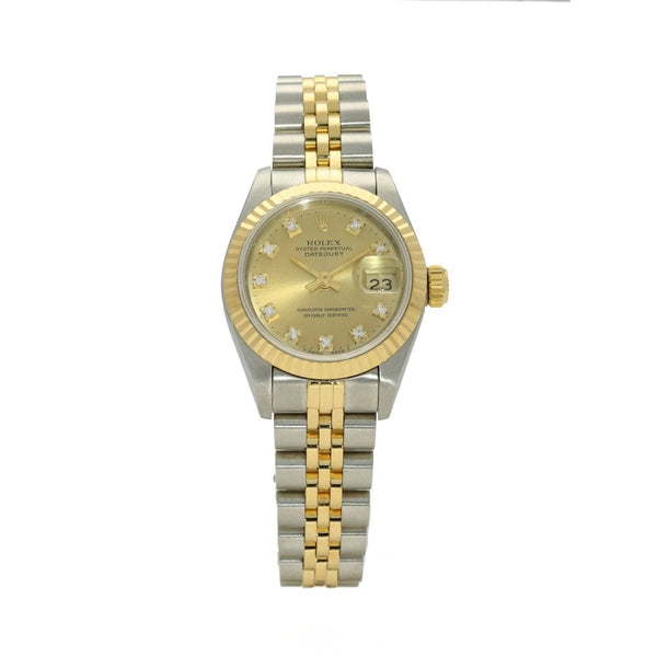 Datejust 69173 - Champagne Diamond Dial - 1992