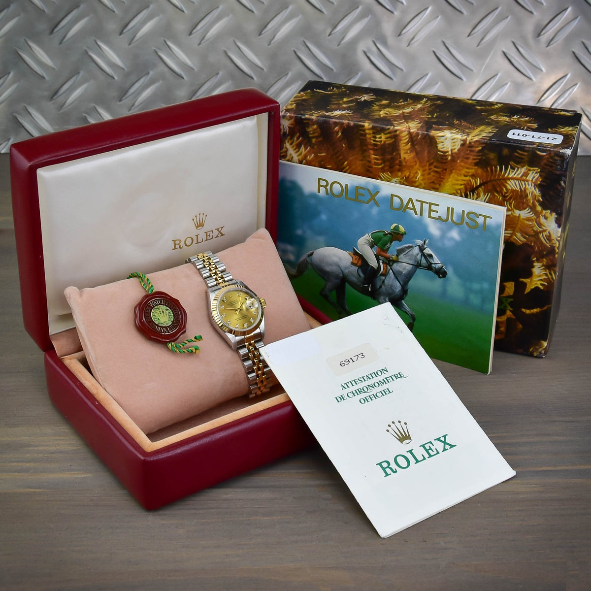 Datejust 69173 - Champagne Diamond Dial - 1992