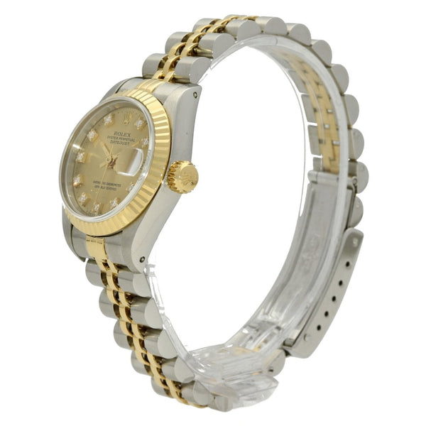 Datejust 69173 - Champagne Diamond Dial - 1992
