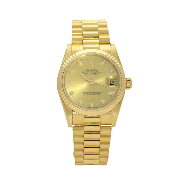 Datejust 68278 - Champagne Diamond Dial - 1988