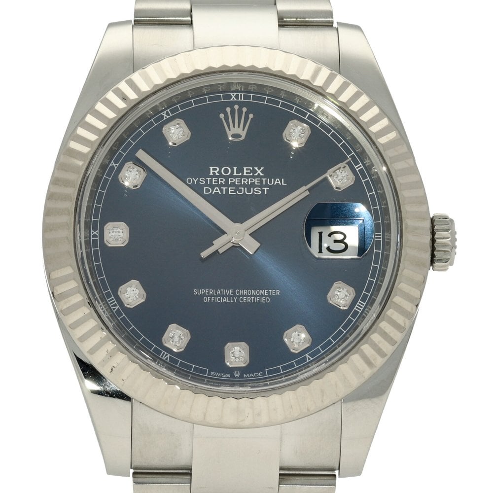 Datejust 41 126334 - Blue Diamond Dial - 2019