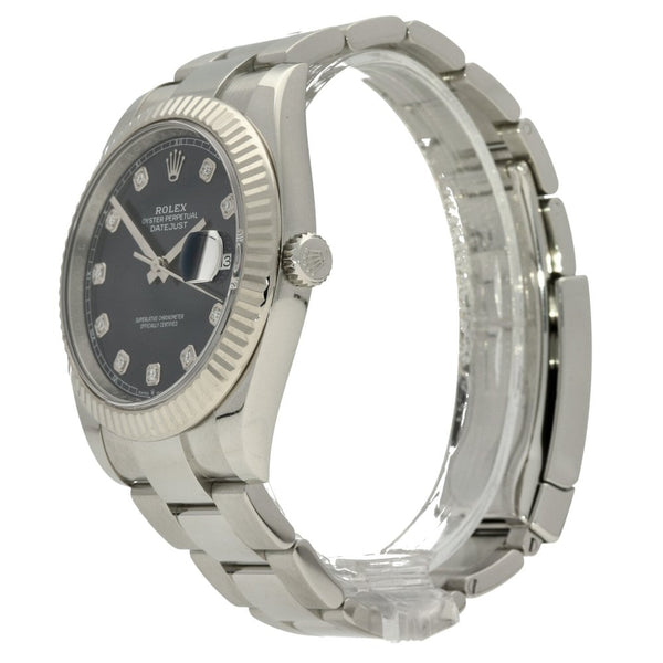 Datejust 41 126334 - Blue Diamond Dial - 2019