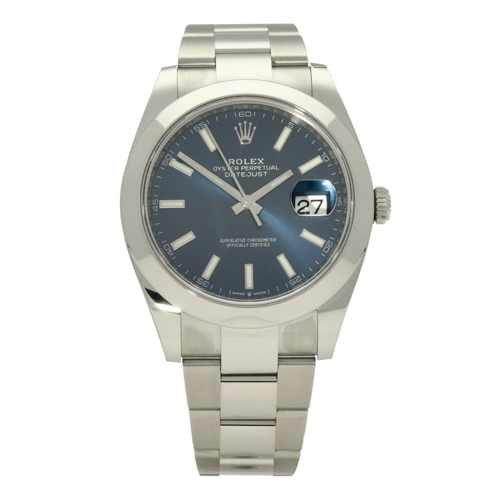 Datejust 41 126300 - Blue Dial - 2021