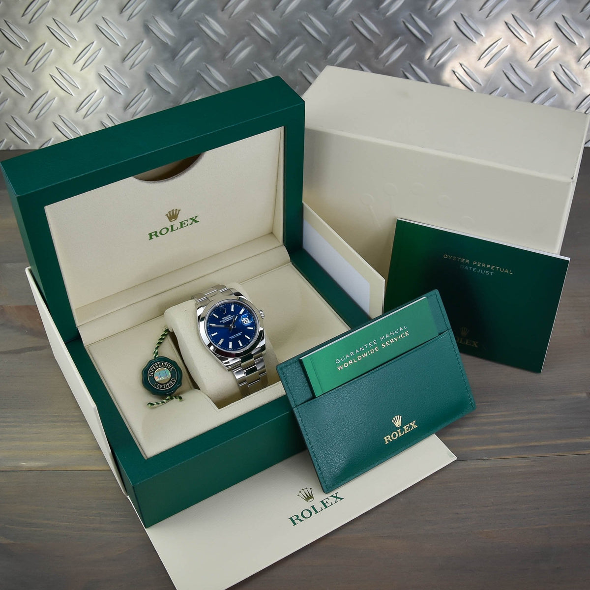 Datejust 41 126300 - Blue Dial - 2021