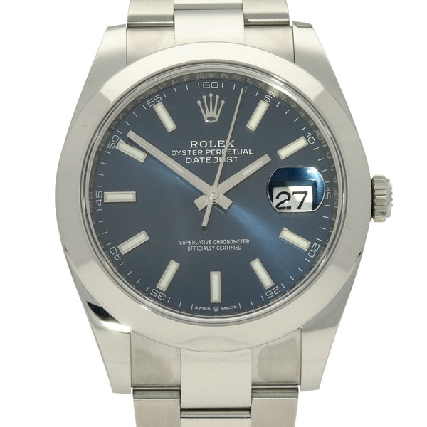 Datejust 41 126300 - Blue Dial - 2021