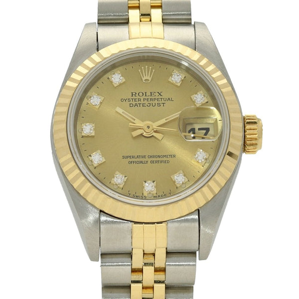 Datejust 69173 - Champagne Diamond Dial - 1993