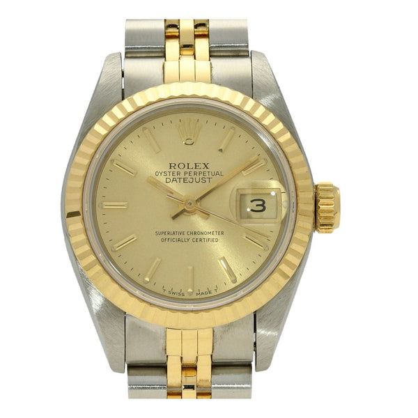 Datejust 69173 - Champagne Baton Dial - 1991