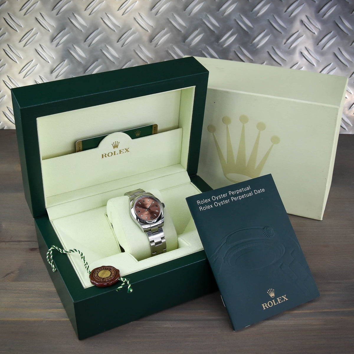 Oyster Perpetual 177200 - Copper Dial - 2014