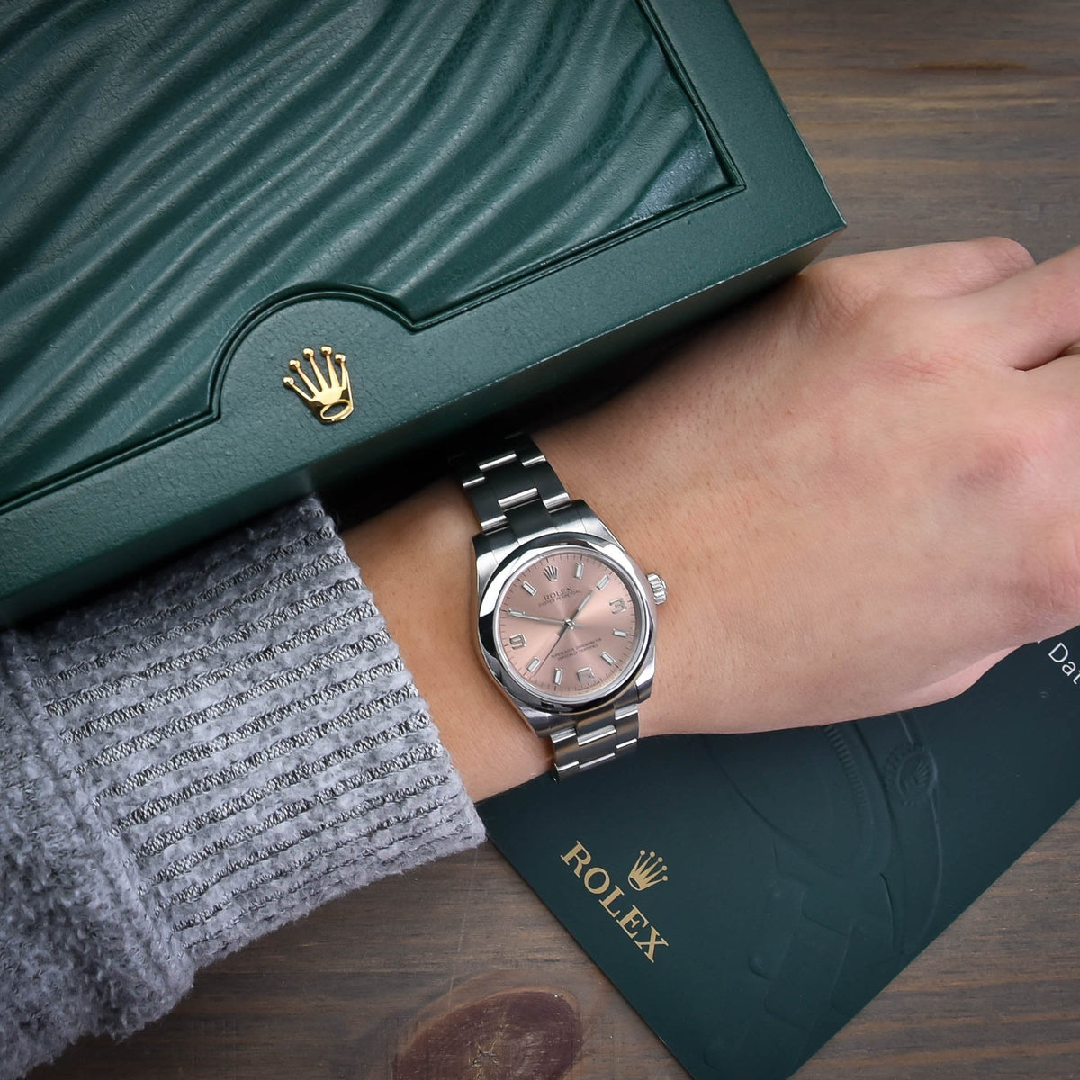 Oyster Perpetual 177200 - Copper Dial - 2014
