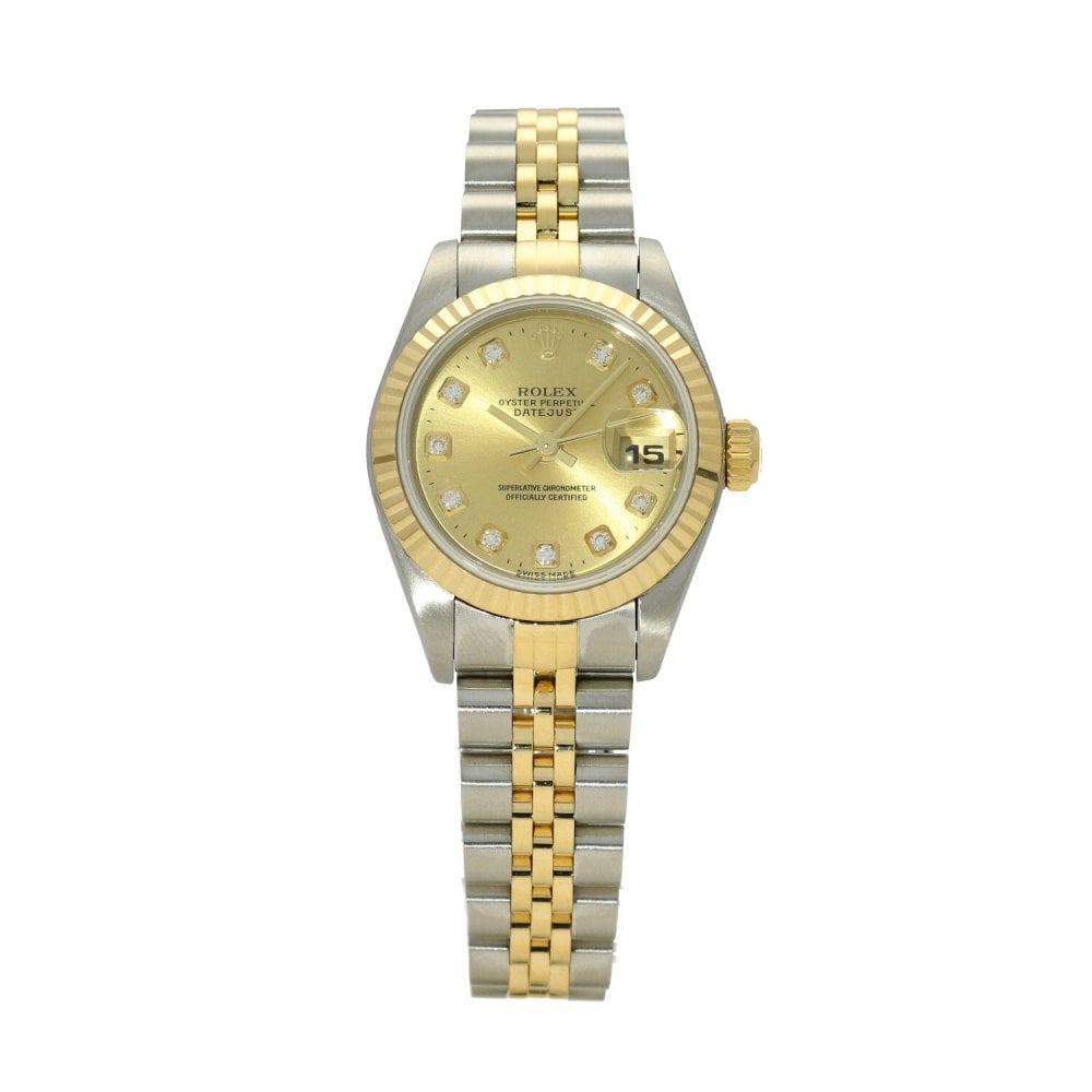 Datejust 79173- Ladies Watch- Champagne Diamond Dial -2000