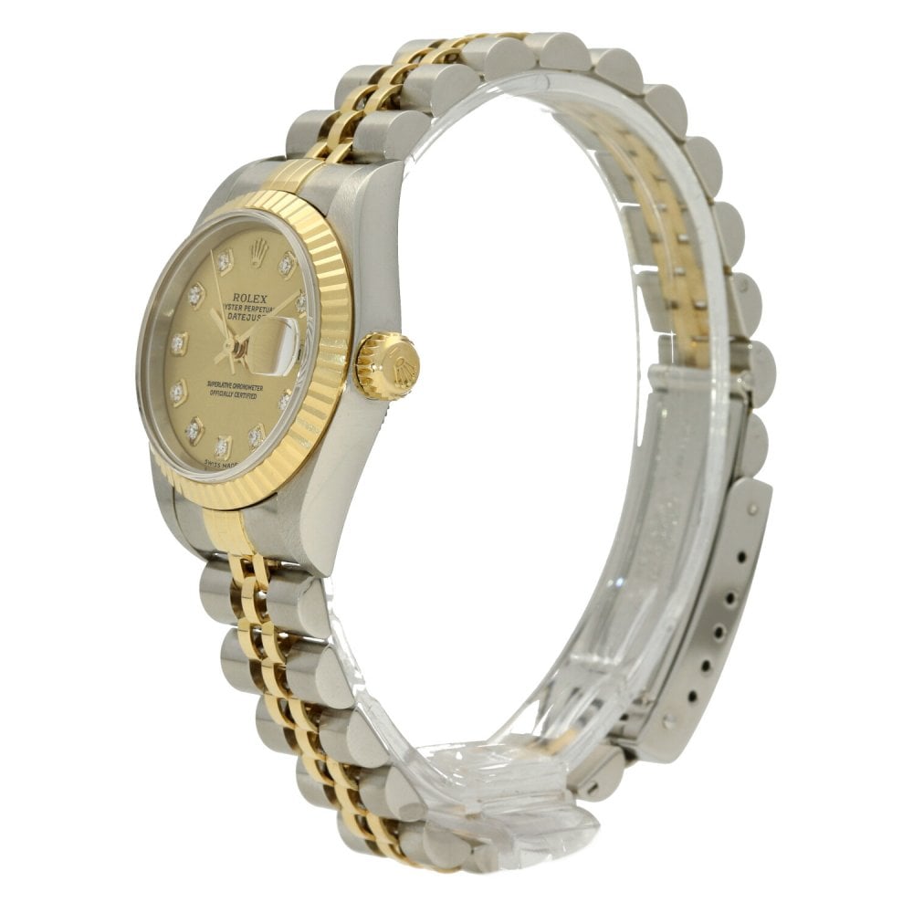 Datejust 79173 - Champagne Diamond Dial -2002