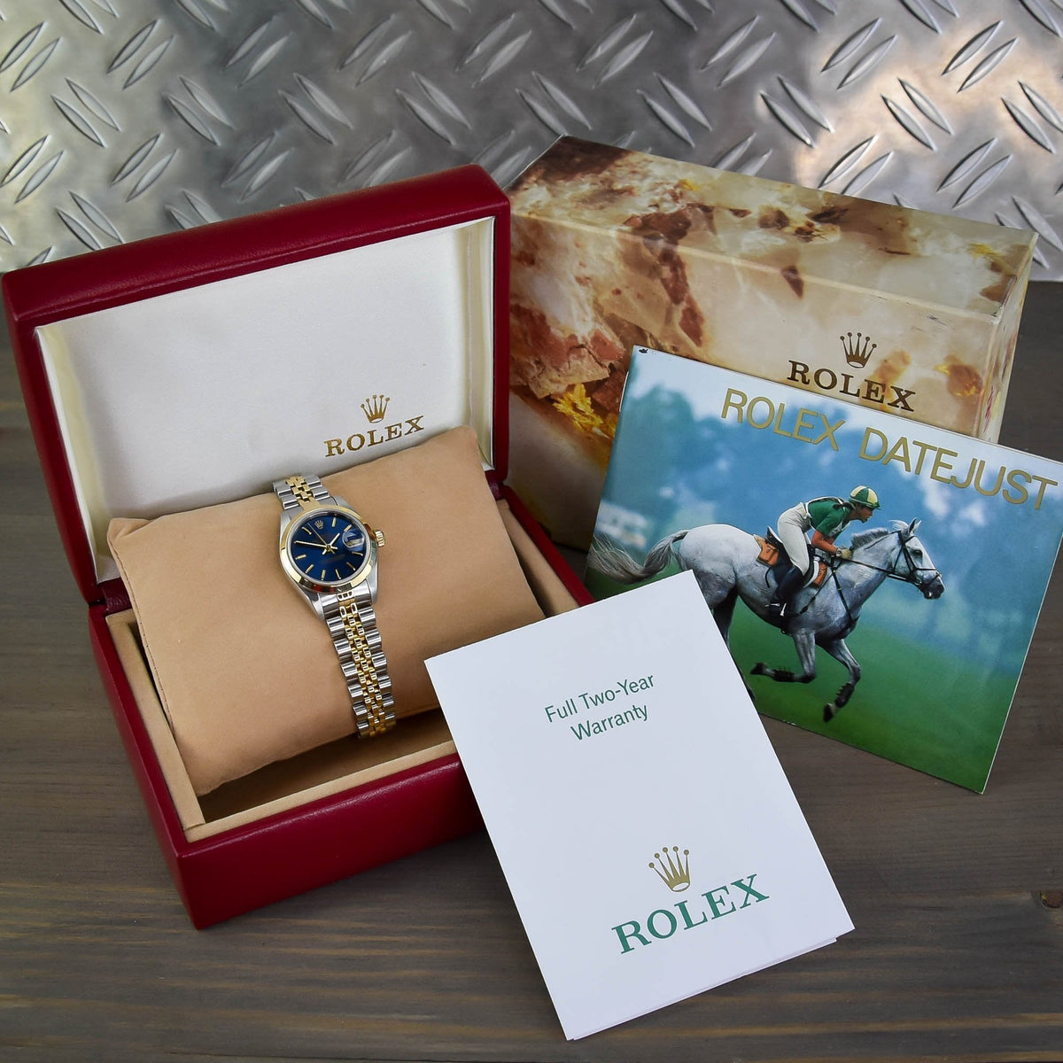 Datejust 79163 - Blue Dial - 2003