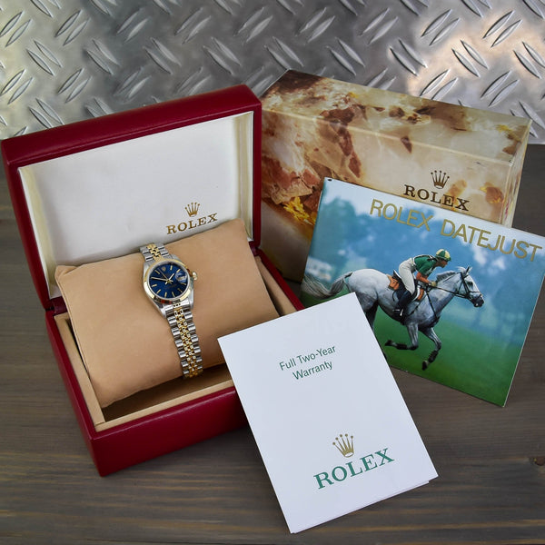 Datejust 79163 - Blue Dial - 2003