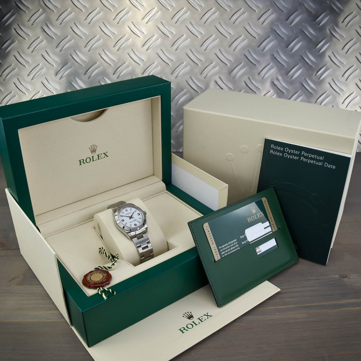 Oyster Perpetual - White Dial - 2013