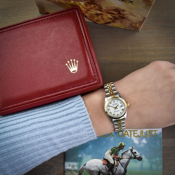 Datejust 79173 - White Roman Dial - 2002
