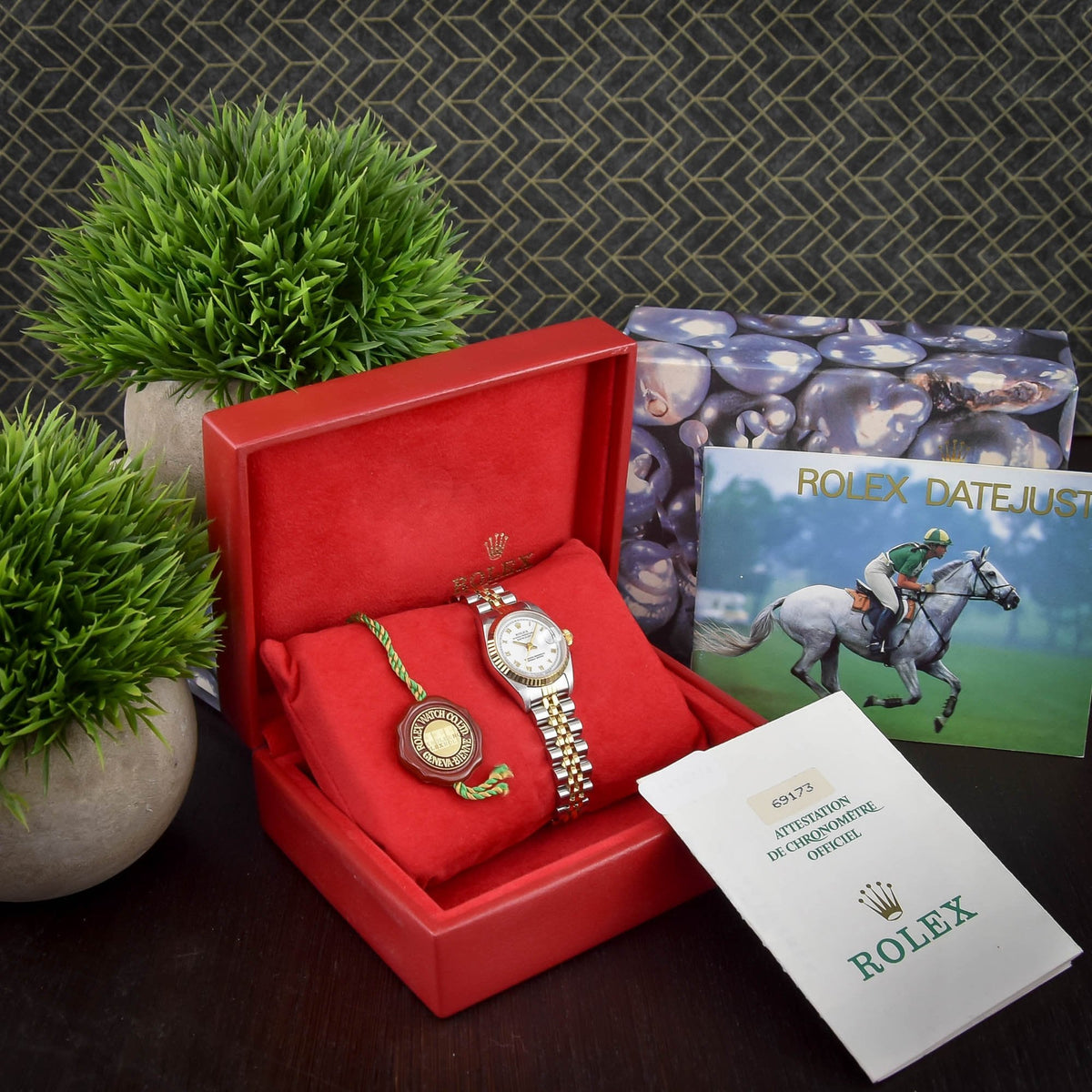 Datejust 69173 - Ladies Watch - White Dial - 1991