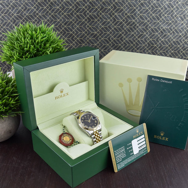Datejust 116233 - Gents Watch - Black Jubilee Dial - 2007