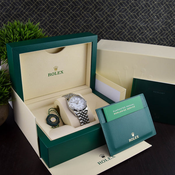 Datejust 126234 – Gents Watch – White Dial – 2020